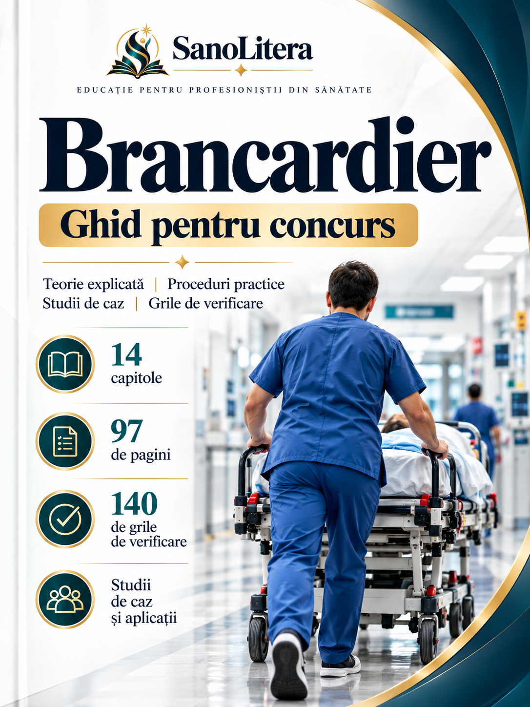 Brancardier – Ghid complet de pregătire pentru concursurile de angajare